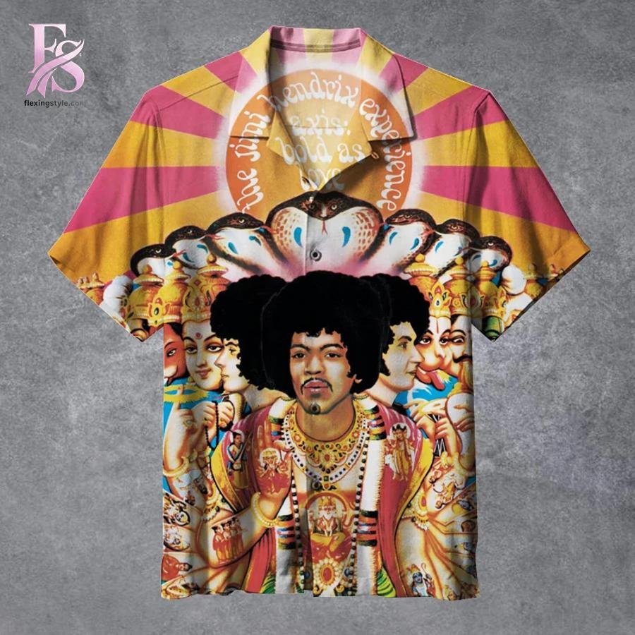 The Jimi Hendrix Experience Axis Bold as Love Hawaiian Shirt