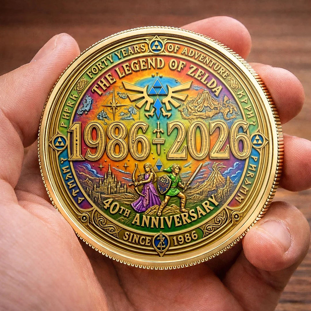 The Legend of Zelda 40 Years Commemorative Coin – MAITM15423