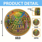 The Legend of Zelda 40 Years Commemorative Coin – MAITM15423