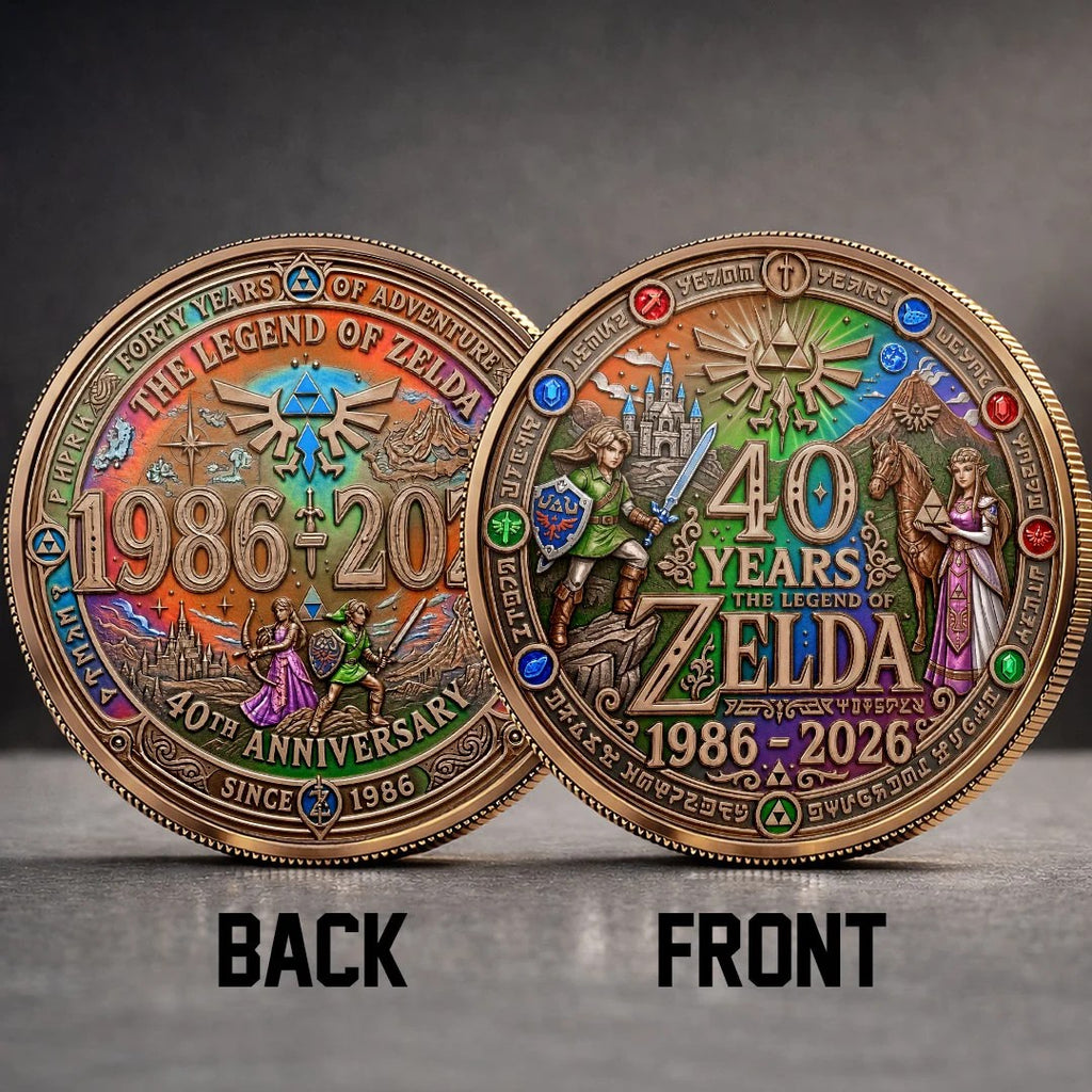 The Legend of Zelda 40 Years Commemorative Coin – MAITM15423
