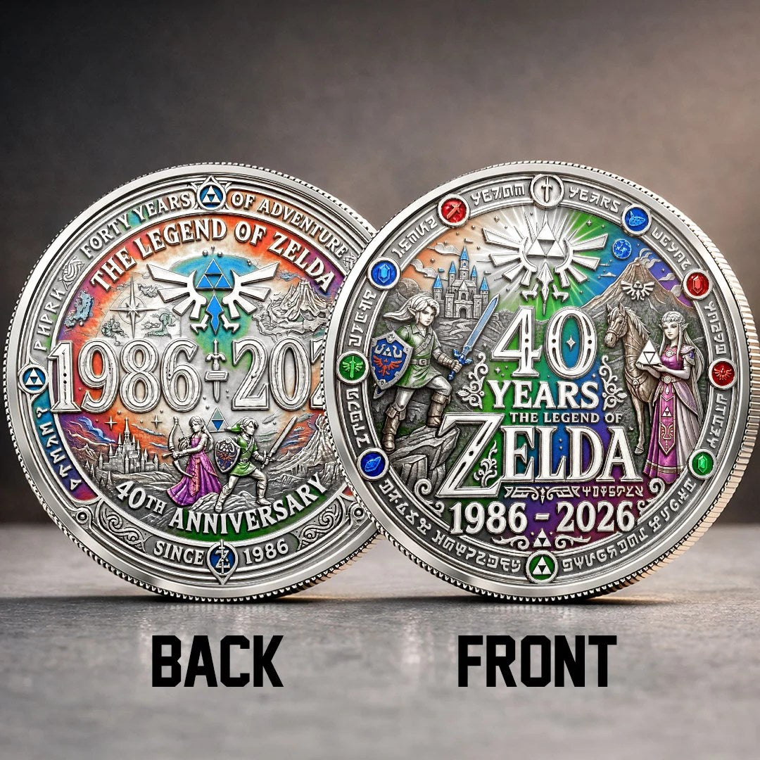 The Legend of Zelda 40 Years Commemorative Coin – MAITM15423