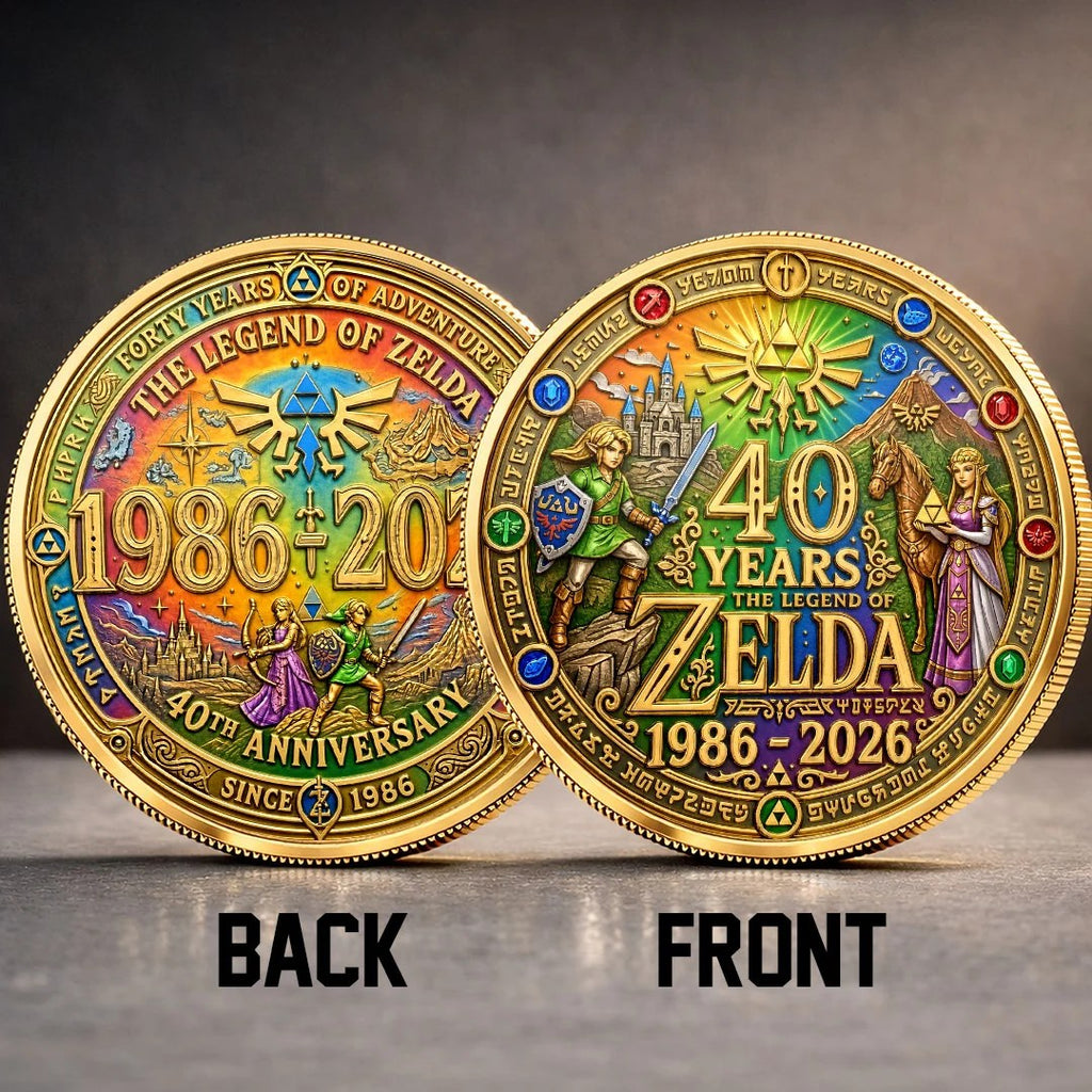 The Legend of Zelda 40 Years Commemorative Coin – MAITM15423