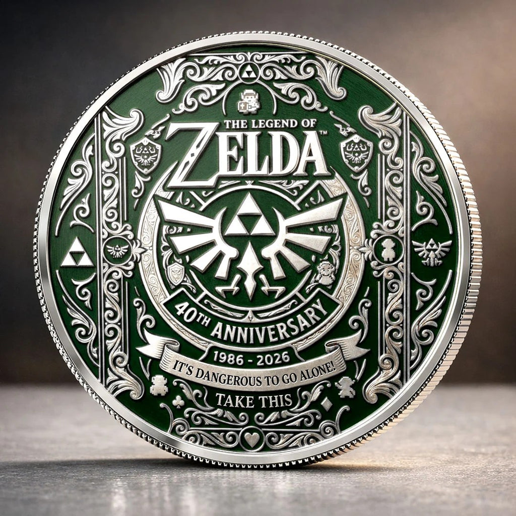 The Legend of Zelda 40 Years Commemorative Coin – MAITM15425
