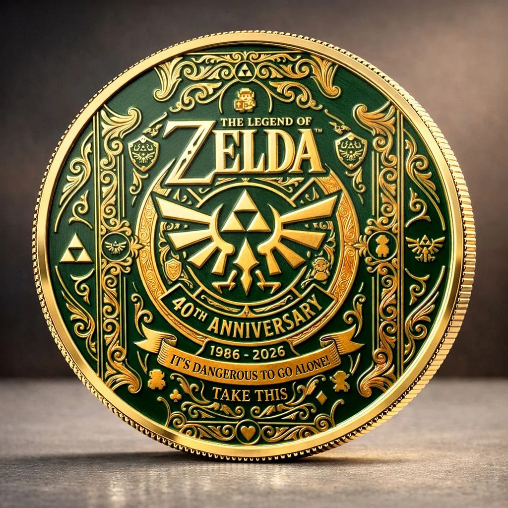 The Legend of Zelda 40 Years Commemorative Coin – MAITM15425