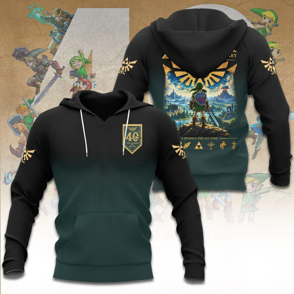 The Legend of Zelda 40th Anniversary Concert 3D Apparel – TANTN25553