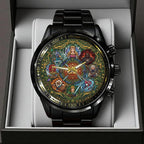 The Legend of Zelda 40th Anniversary Black Stainless Steel Watch – TMTHU10111