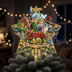 The Legend of Zelda 40th Anniversary Christmas Tree Topper – TMTHU9674