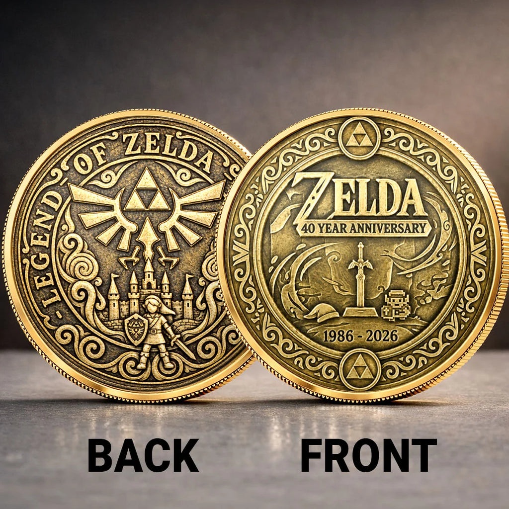 The Legend of Zelda 40th Anniversary Commemorative Coin – TANTN25374