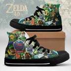 The Legend of Zelda 40th Anniversary High Top Canvas Shoes – TMTHU9714