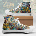 The Legend of Zelda: Ocarina of Time High Top Canvas Shoes – TMTHU9936