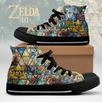 The Legend of Zelda: Ocarina of Time High Top Canvas Shoes – TMTHU9936
