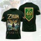 The Legend of Zelda 40th Anniversary3D Apparel – HOATT21076
