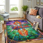 The Legend of Zelda: Ocarina of Time Rectangular Rug – MAITM15401
