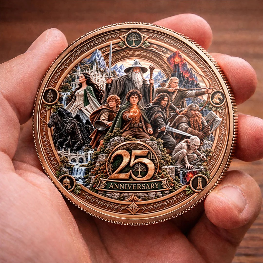 The Lord of The Rings 25th Anniversary Commemorative Coin – HOATT26827