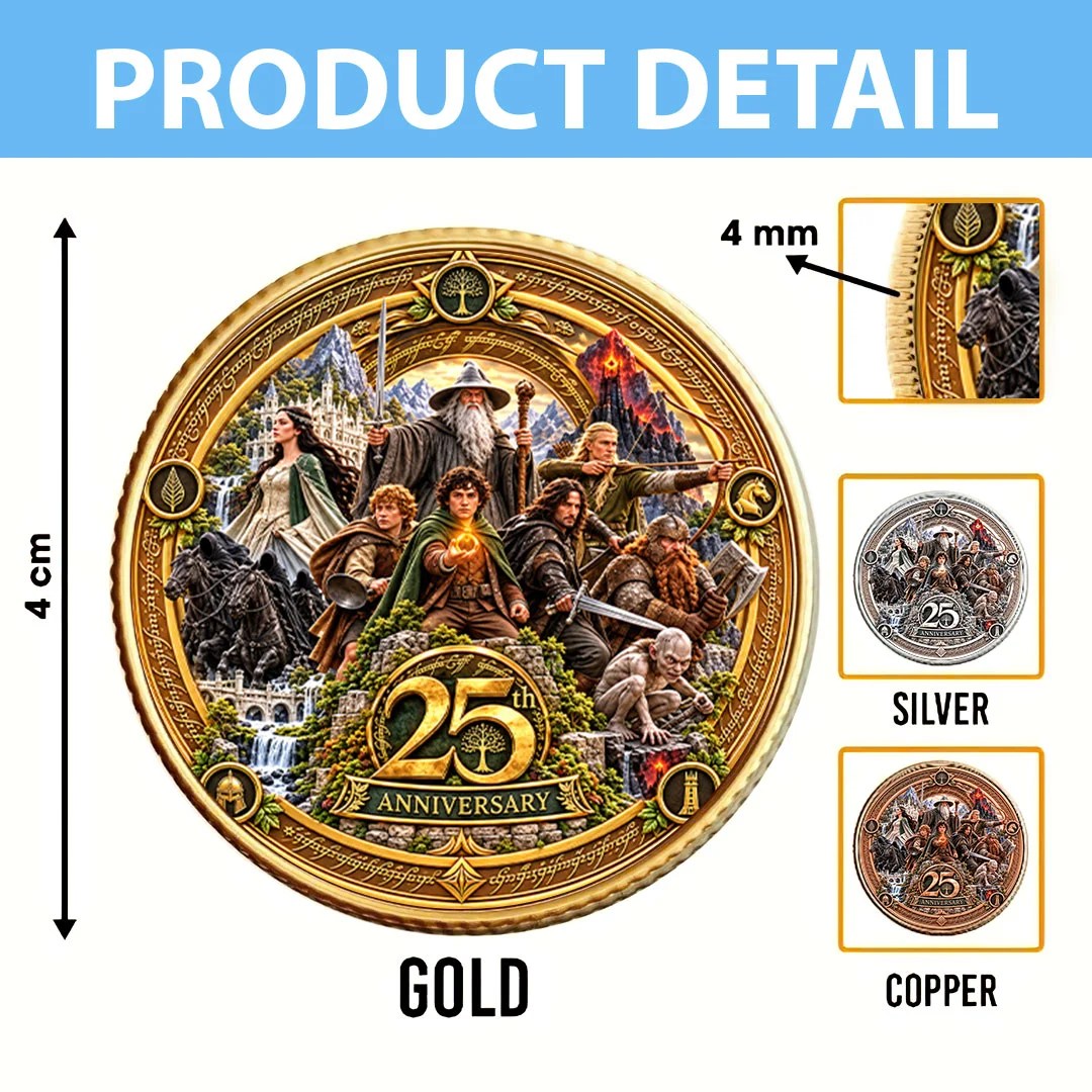The Lord of The Rings 25th Anniversary Commemorative Coin – HOATT26827