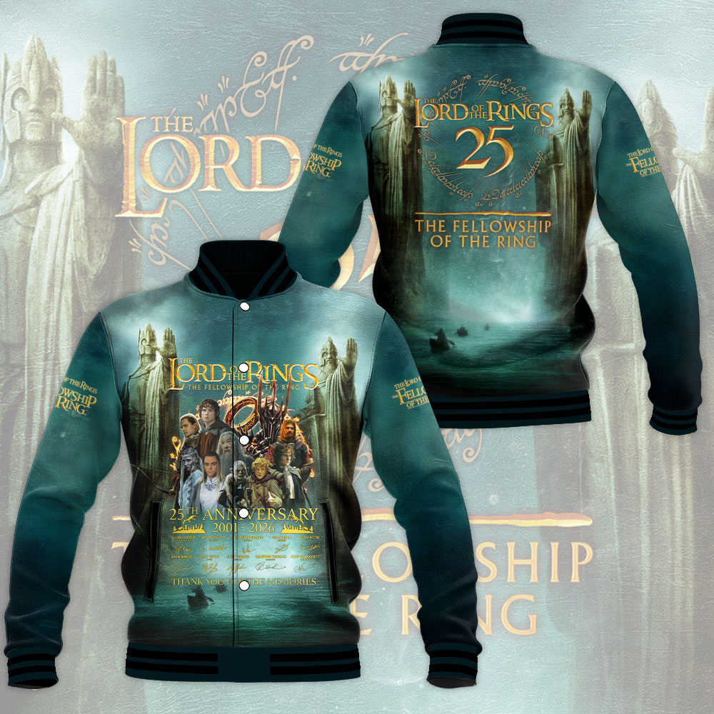 The Lord of the Rings 25th Anniversary 2026 Varsity Jacket – GNE4758