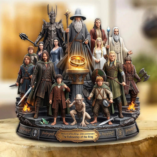 The Lord of the Rings 25th Anniversary Custom Shape Acrylic Plaque – TMTHU9776