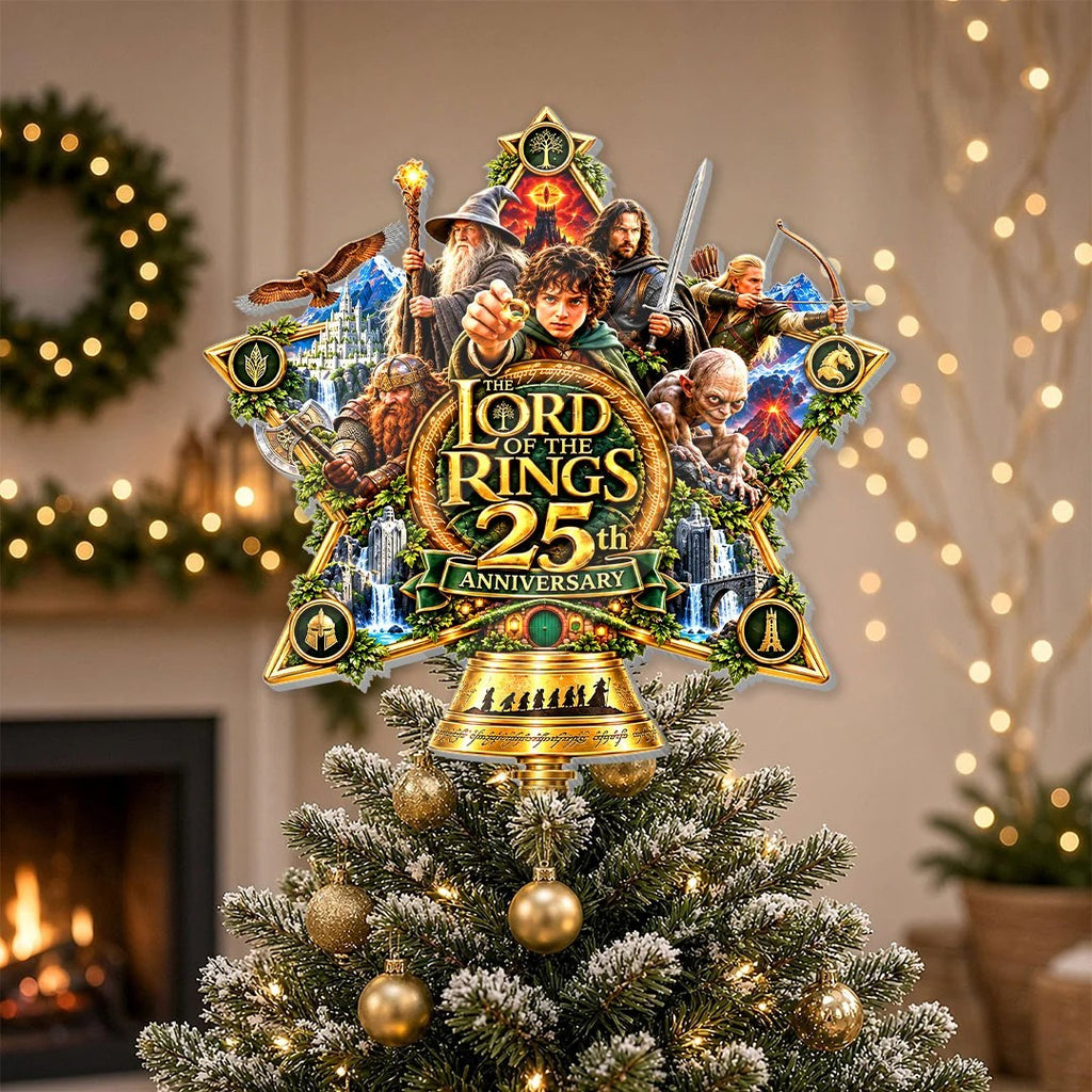 The Lord of the Rings 25th Anniversary Christmas Tree Topper – HOATT21482