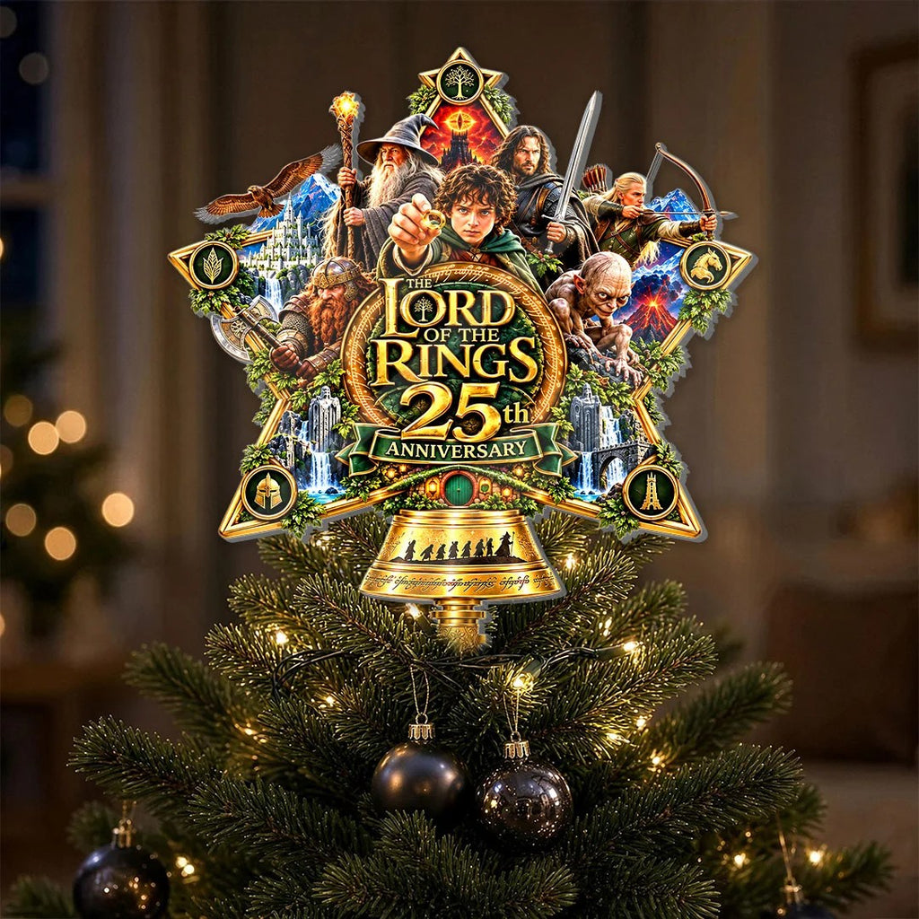 The Lord of the Rings 25th Anniversary Christmas Tree Topper – HOATT21482