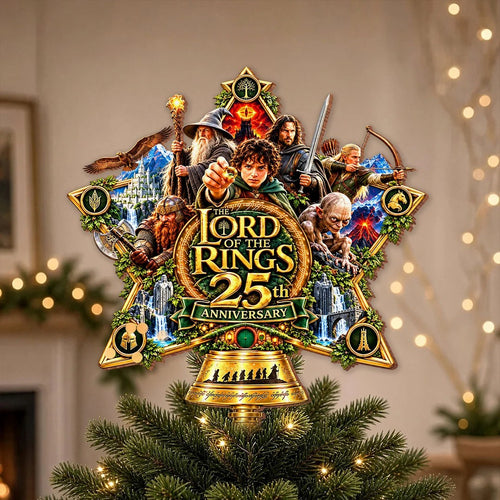 The Lord of the Rings 25th Anniversary Christmas Tree Topper – HOATT21482