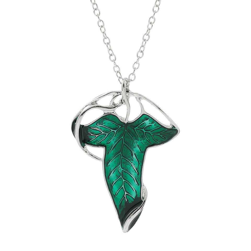 The Lord of the Rings Arwen Elven Leaf Pendant Necklace – MAITMDROP152