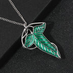The Lord of the Rings Arwen Elven Leaf Pendant Necklace – MAITMDROP152