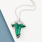 The Lord of the Rings Arwen Elven Leaf Pendant Necklace – MAITMDROP152