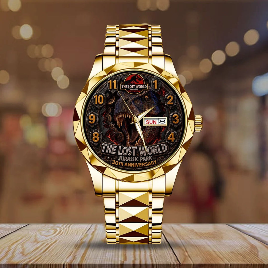 The Lost World: Jurassic Park 30th Anniversary Alloy Luxury Quartz Watch – TMTHU8848
