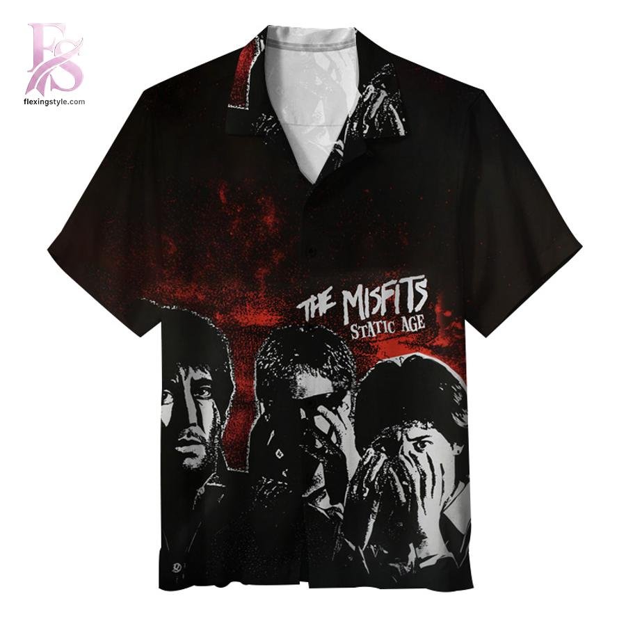 The Misfits Static Age Hawaiian Shirt