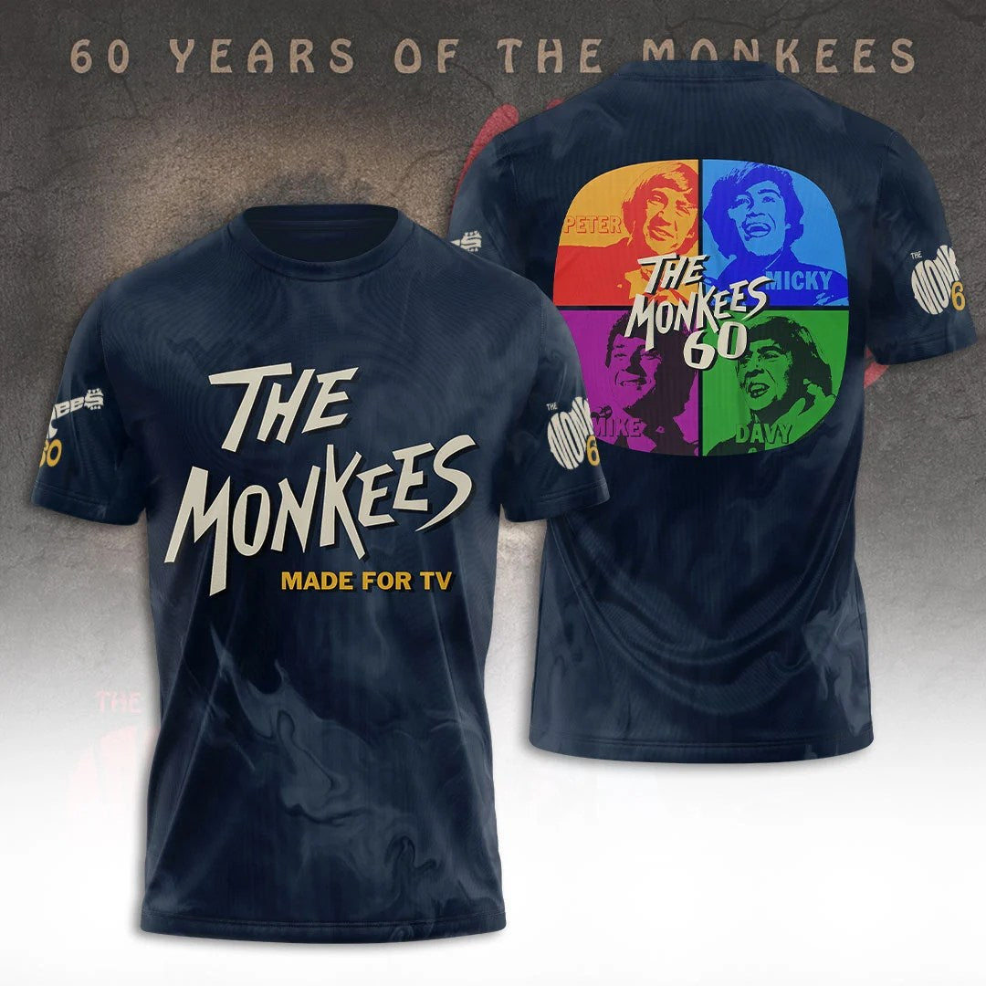 The Monkees 60th Anniversary 3D Apparel – TANTN25507