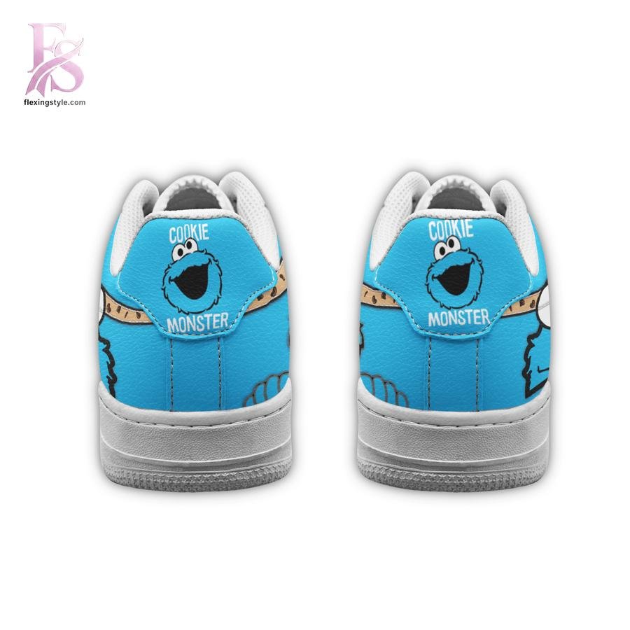 The Muppets Cookie Monster Air Force Shoes