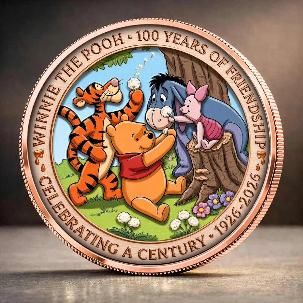 Winnie-the-Pooh 100th Anniversary Commemorative Coin – GNE8854