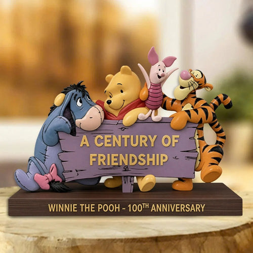 Winnie-the-Pooh 100th Anniversary Custom Shape Acrylic Plaque – GNE8855