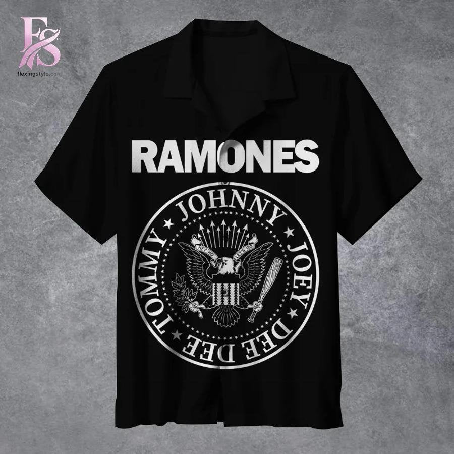 The Ramones Band Hawaiian Shirt