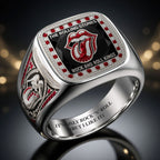 The Rolling Stones 3D Engraved Ring – HOATT18883