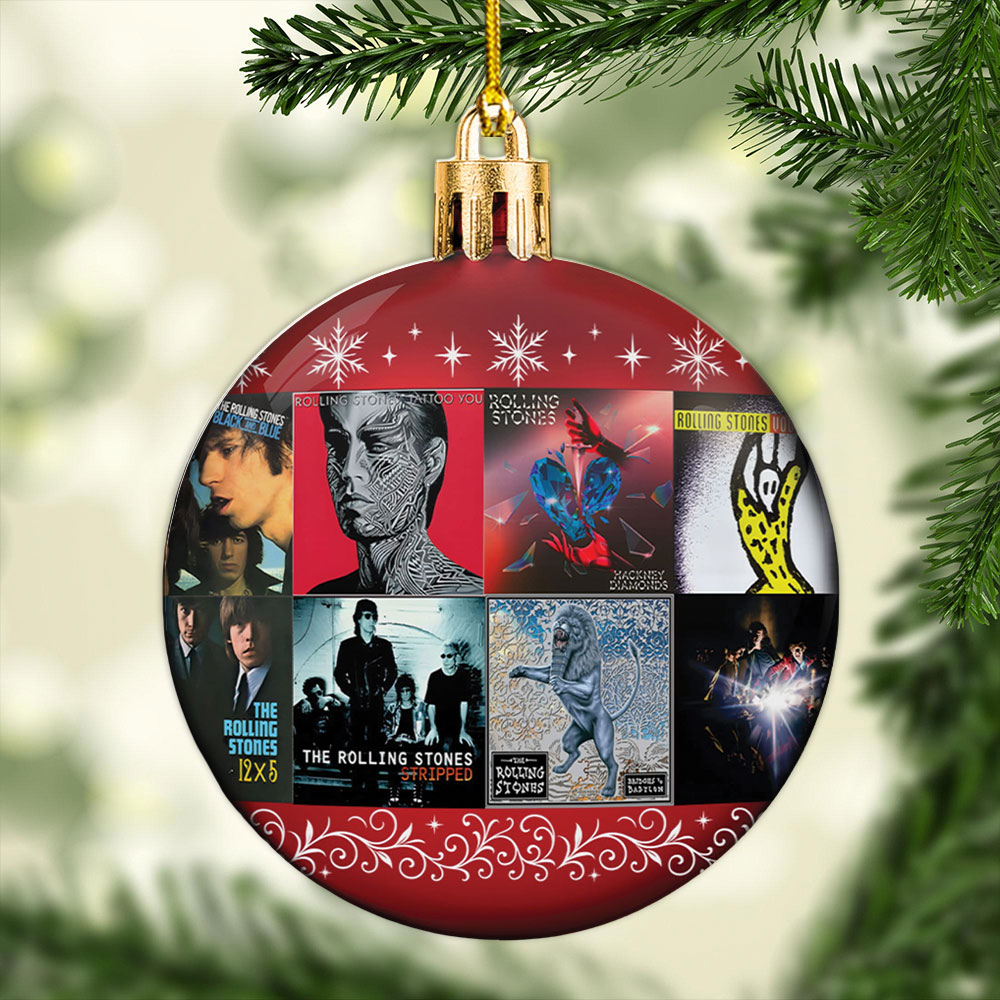 The Rolling Stones Custom Shape 2-sided Acrylic Ornament – MAITM13792