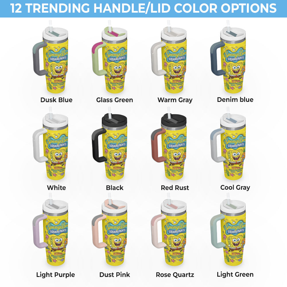 SpongeBob SquarePants 27th Anniversary 40oz Tumbler – TMTHU3336