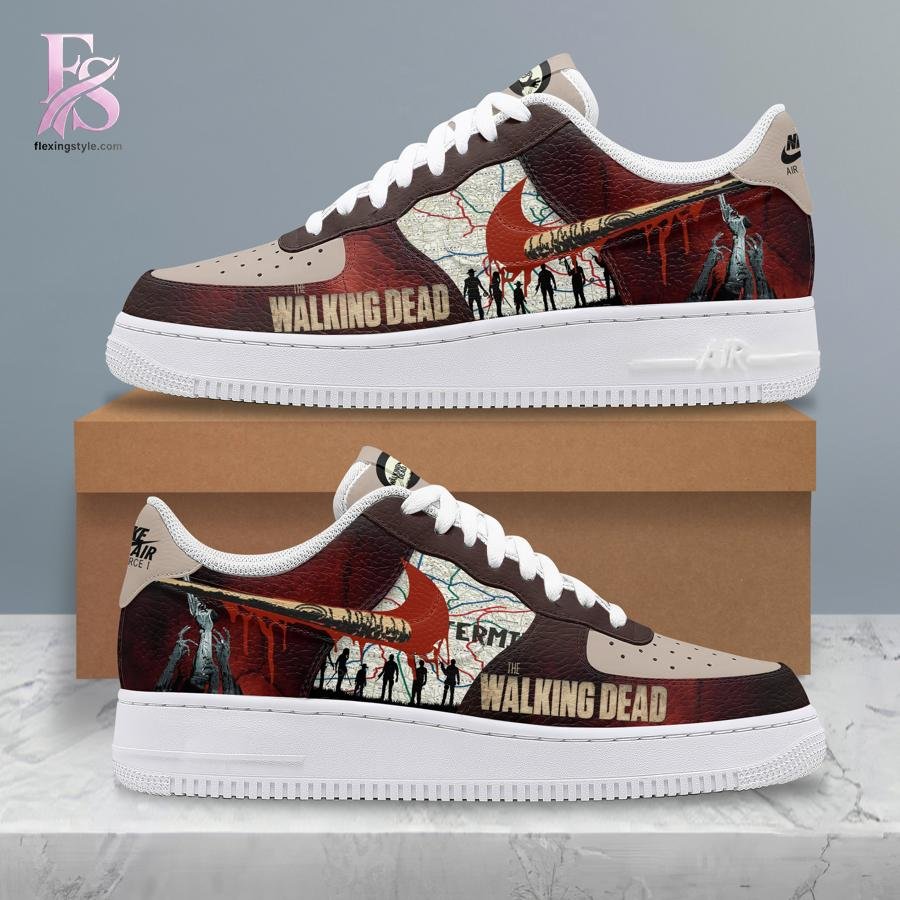 The Walking Dead Air Force Shoes