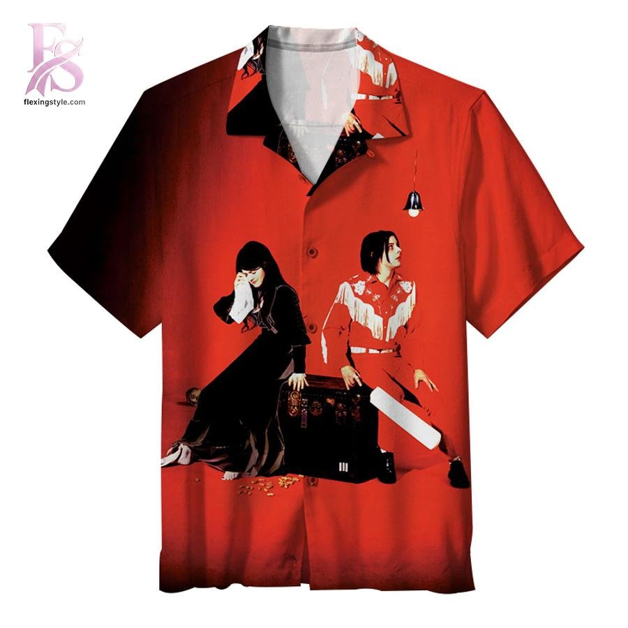 The White Stripes Elephant Album Hawaiian Shirt