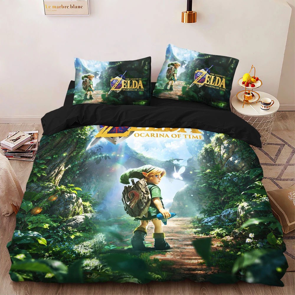 The Legend of Zelda 3-Piece Duvet Bedding Set – TANTN25557