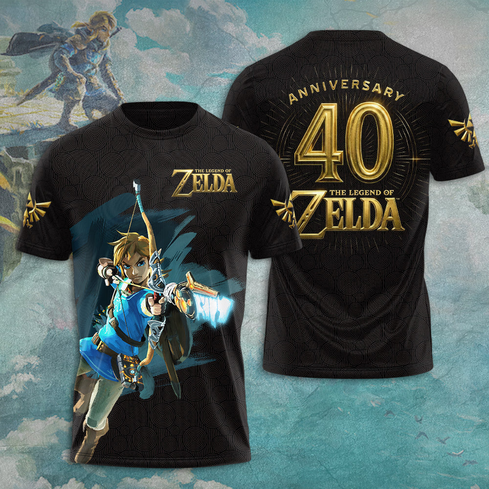 The Legend of Zelda 40th Anniversary 3D Apparel – GNE4868