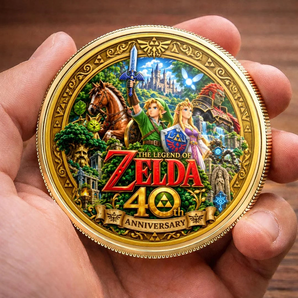 The Legend of Zelda 40th Anniversary Commemorative Coin – HOATT26831