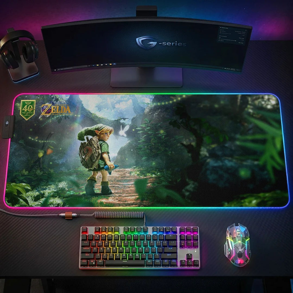 The Legend of Zelda: Ocarina of Time Custom Gaming Desk Mat – GNE8554