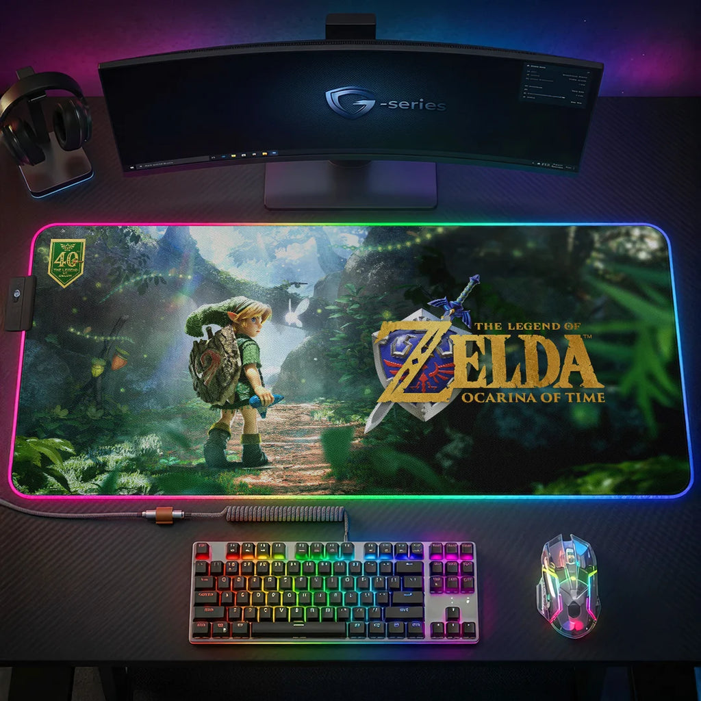The Legend of Zelda: Ocarina of Time Custom Gaming Desk Mat – GNE8555
