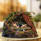 The Legend of Zelda: Ocarina of Time Custom Shape Acrylic Plaque – GNE9156