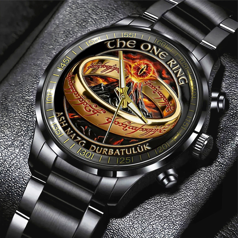 The Lord of the Rings Black Stainless Steel Watch – TANTN19817