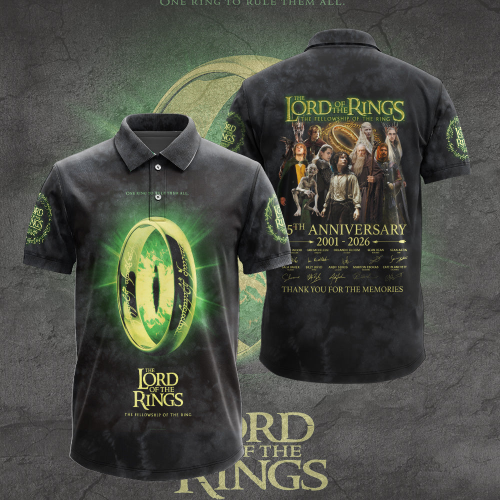 The Lord of the Rings 25th Anniversary 3D Apparel – TANTN19295