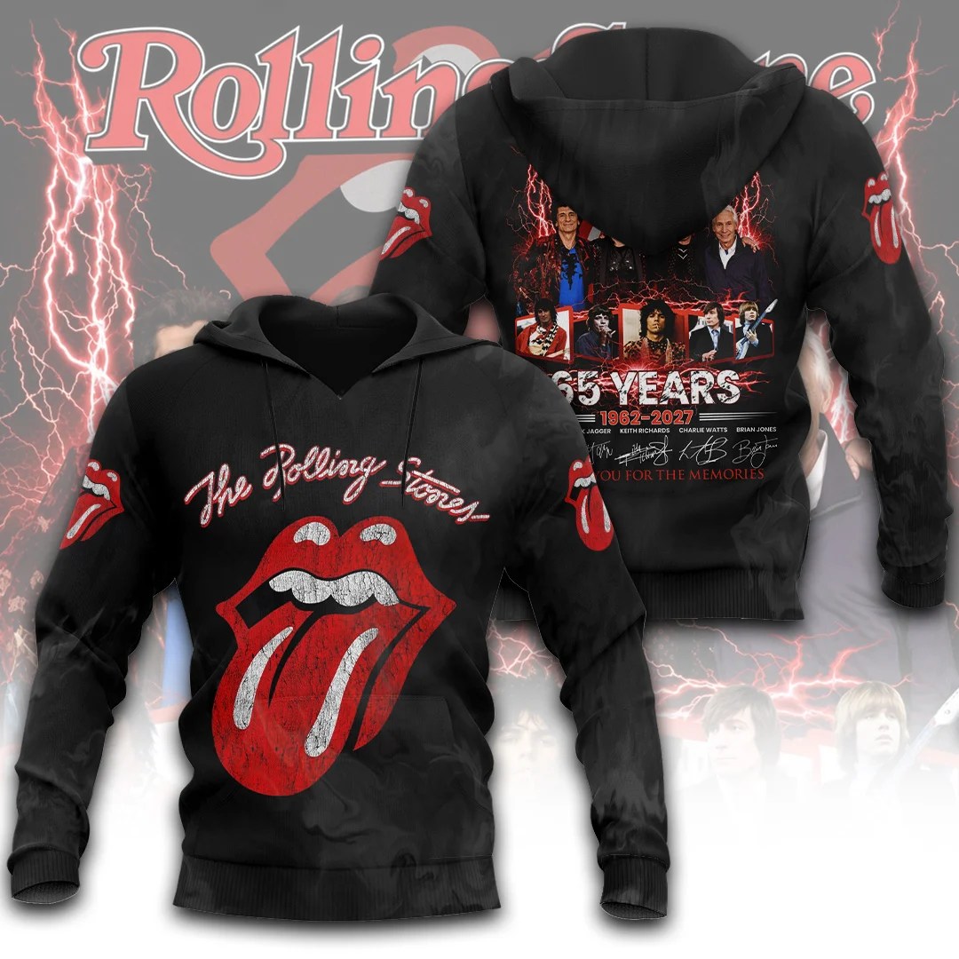 The Rolling Stones 65 Years 3D Apparel – TANTN25174
