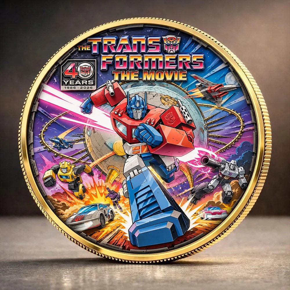 The Transformers: The Movie 40th Anniversary Commemorative Coin – TANTN26377