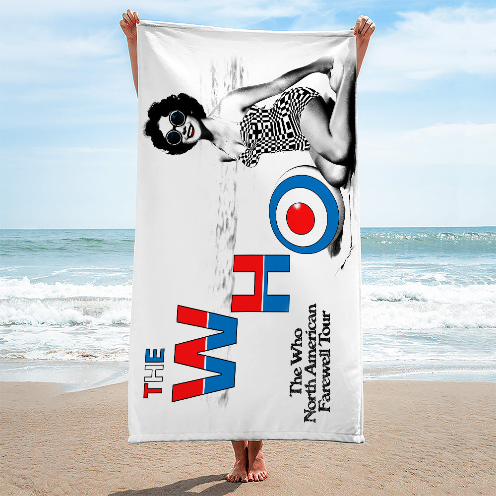 The Who Rectangle Beach Towel – TANTN15854